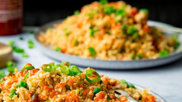 Gluten-Free Cauliflower Fried Rice