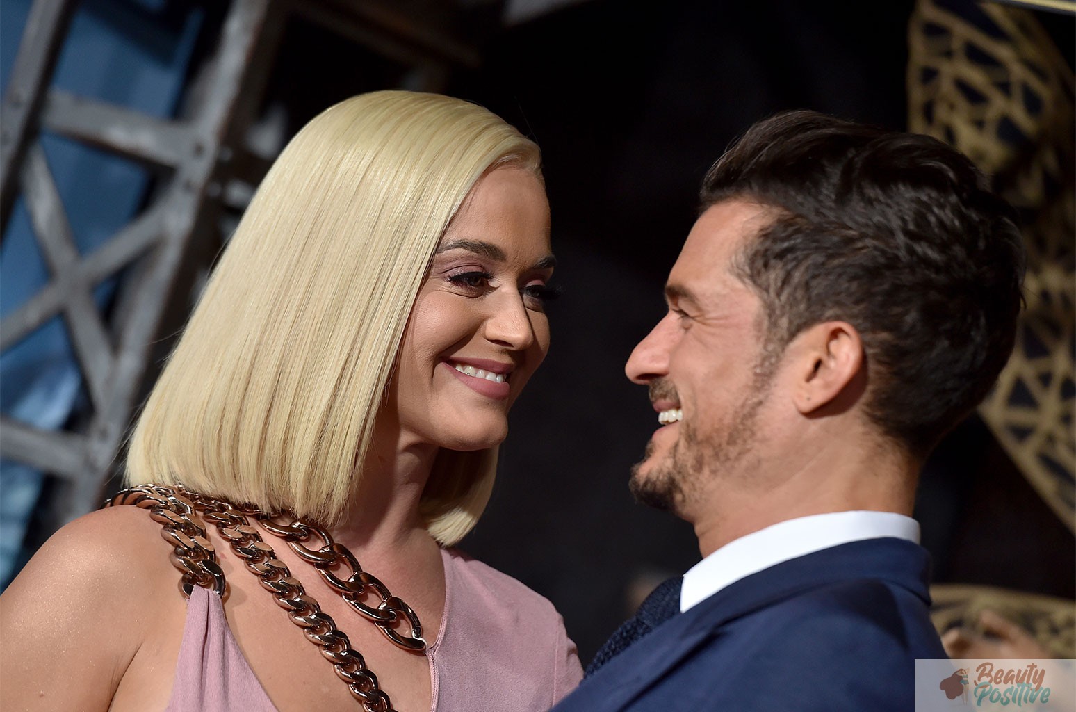 Katy Perry met Orlando Bloom