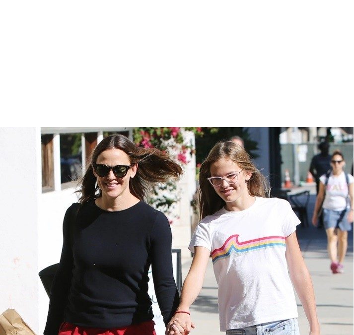 Violet Affleck grew up into a copy of her mother Jennifer Garner