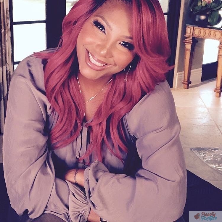 Traci Braxton smiling