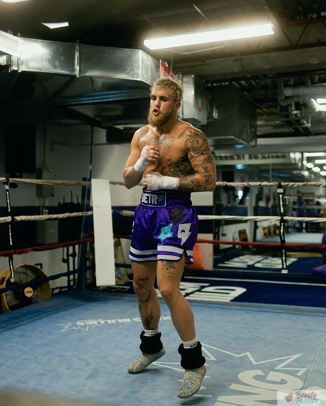 How much Jake Paul weight before the next fight