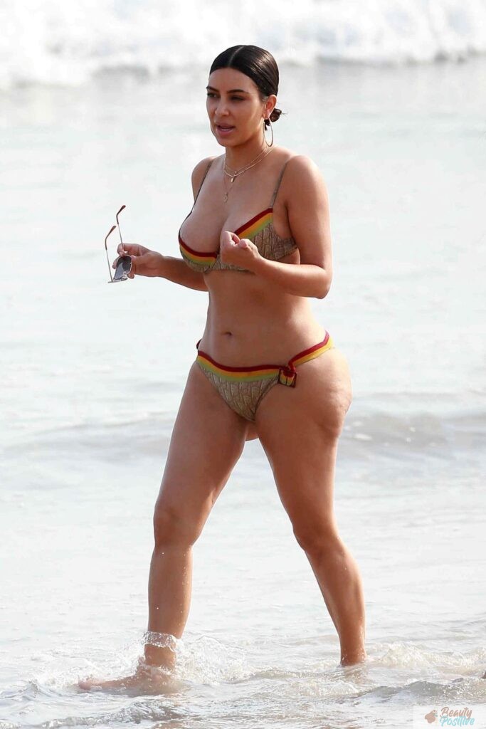 Kim Kardashian before weight loss