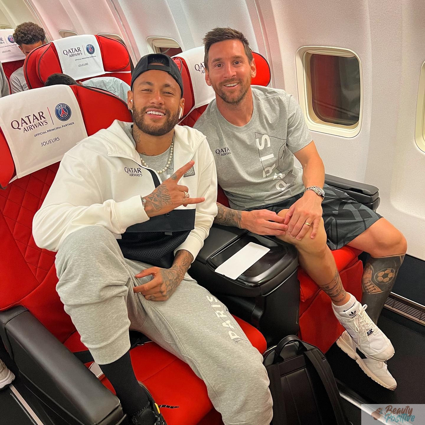 Neymar and Messi