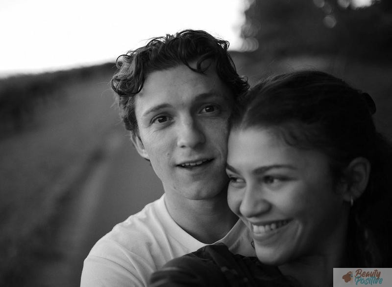 Zendaya with her boyfriend Tom Holland