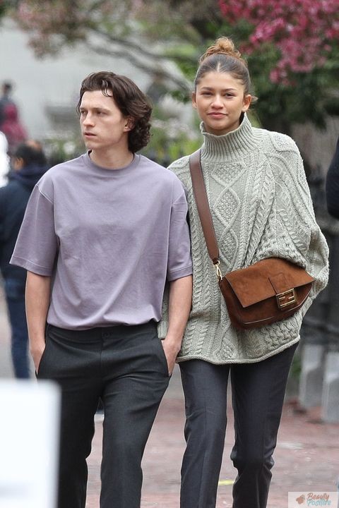 Zendaya and Tom Holland