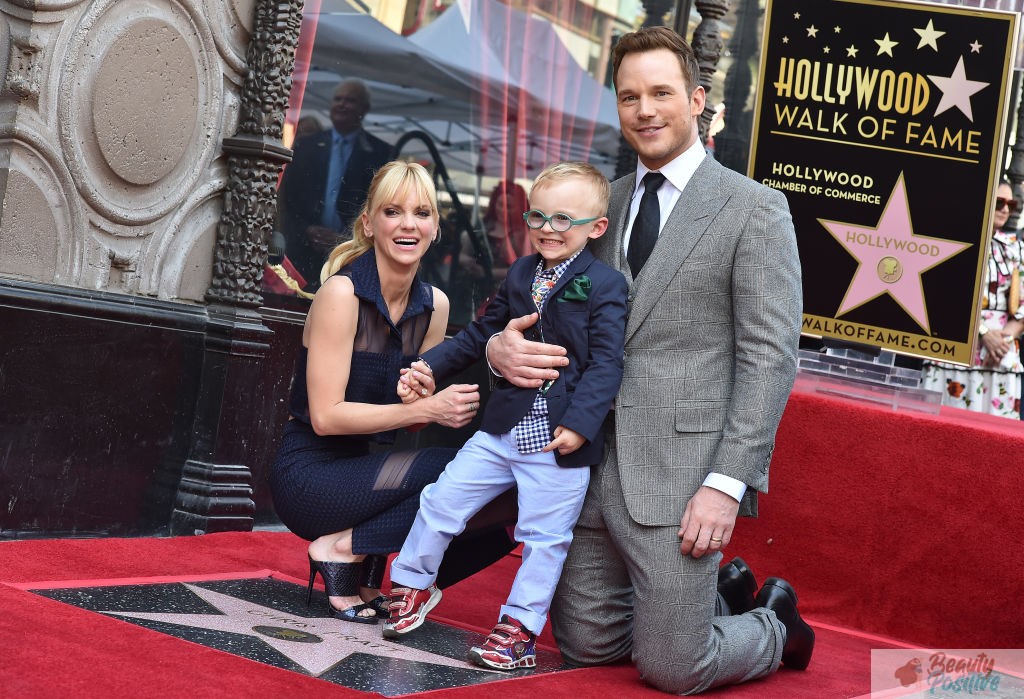 Chris Pratt with his first wife and son