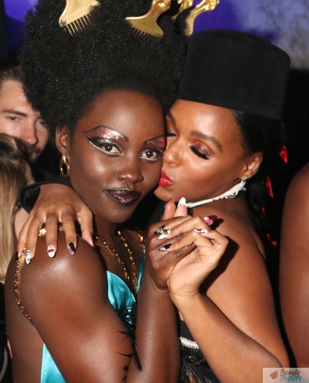 Lupita with Janelle Monae