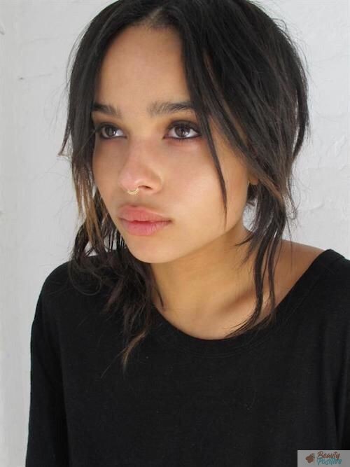 Zoe Kravitz with the nose ring