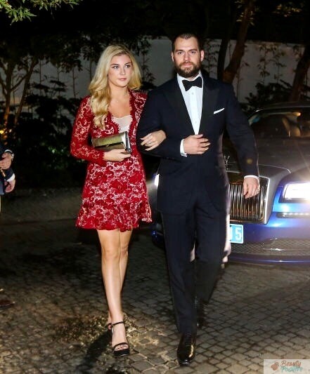 Tara King and Henry Cavill