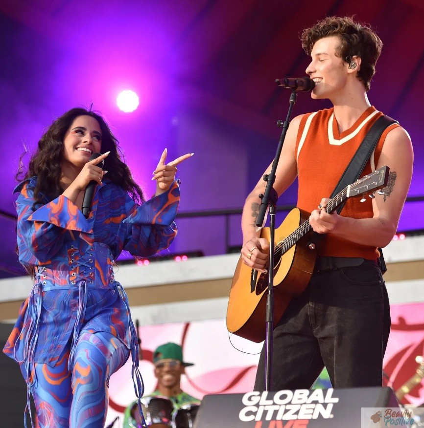 Sean and Camila singing