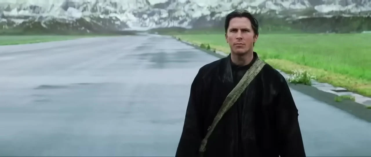 Christian Bale as Bruce Wayne in Batman Begins, 2005