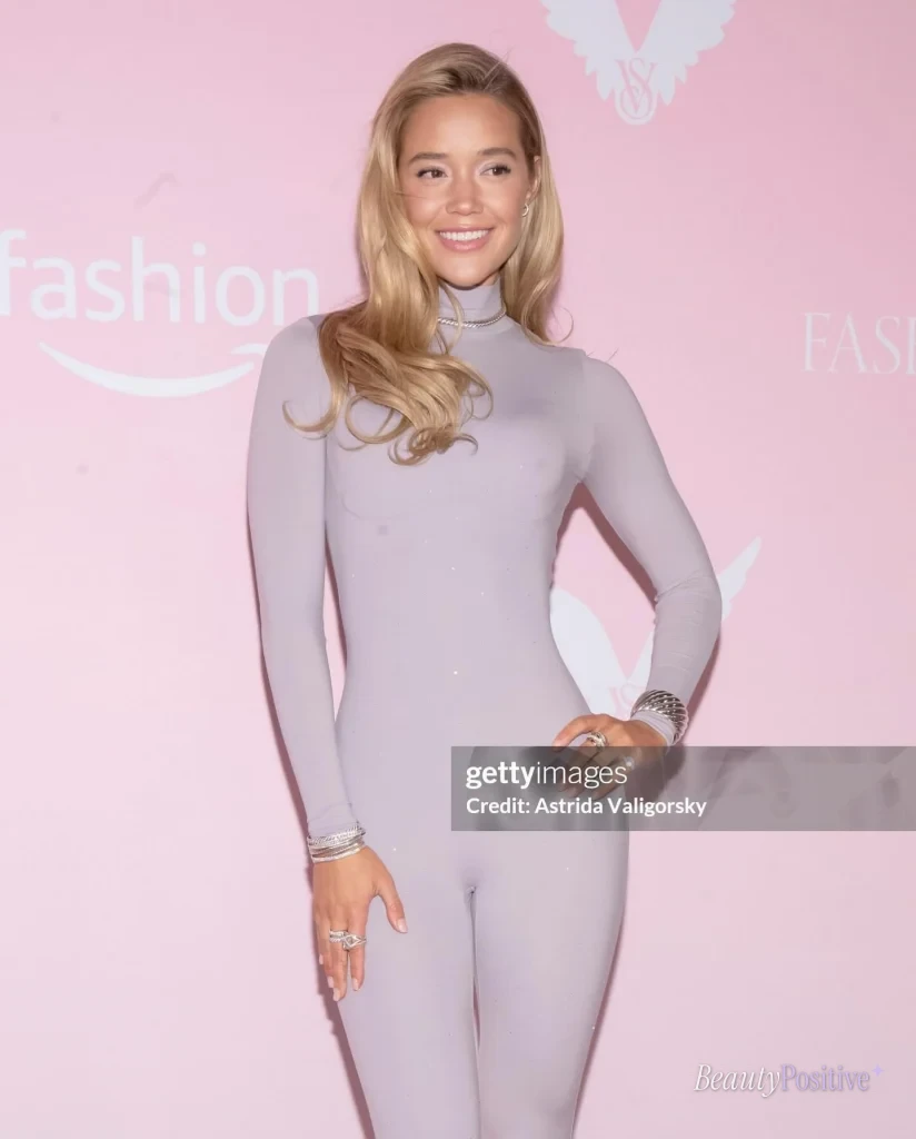 For Victoria's Secret Pink, from her Instagram.