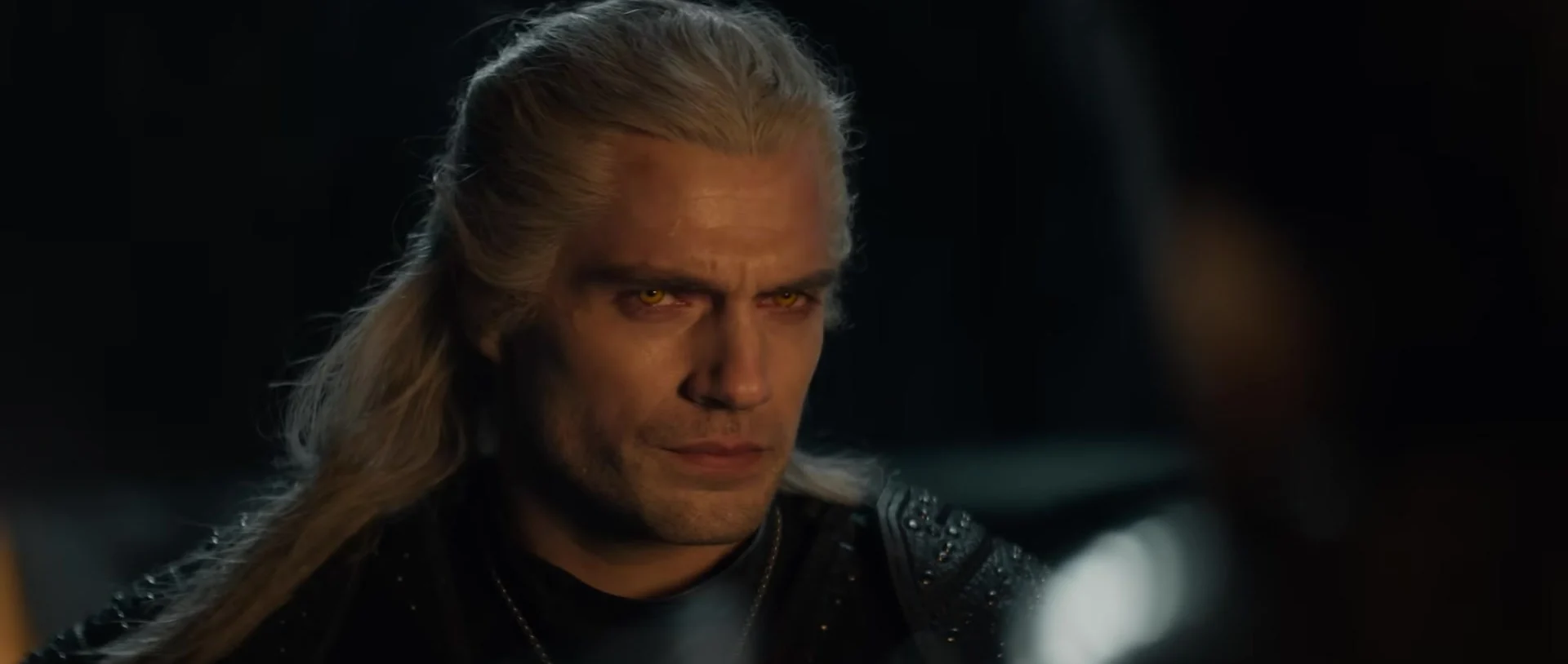 Henry Cavill as Geralt of Rivia in the main trailer for The Witcher, October 2019