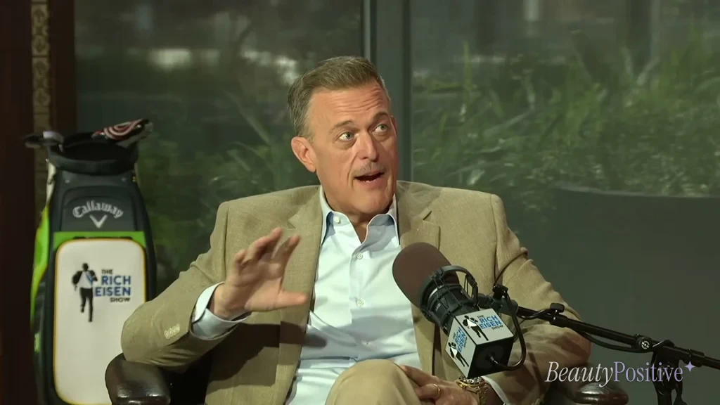 Gardell on The Rich Eisen Show, telling the pandemic bingo-card story.