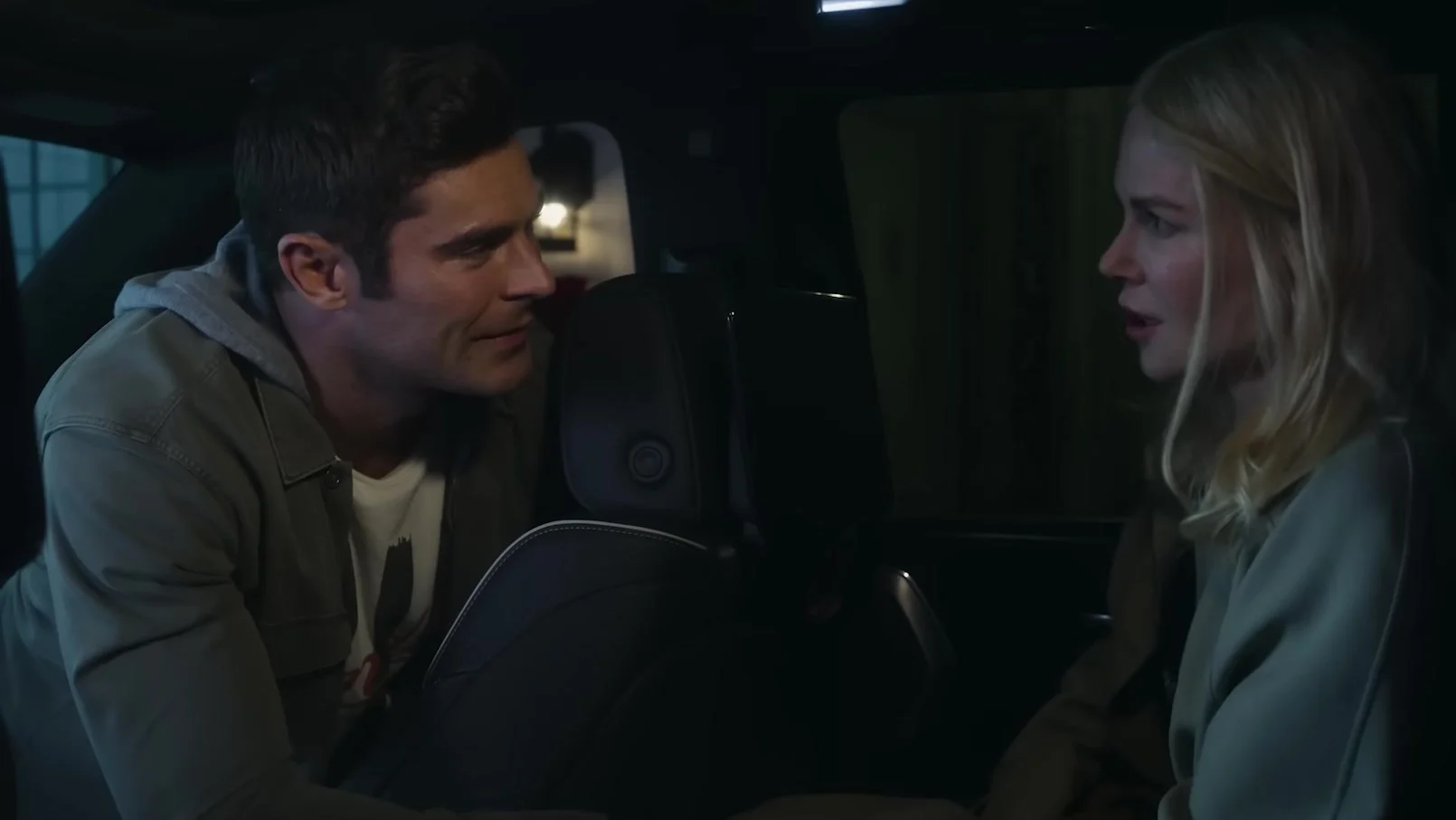 Zac Efron as Chris Cole with Nicole Kidman in A Family Affair, official trailer, May 2024