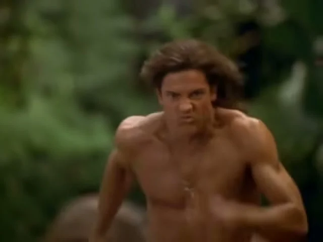 Fraser in George of the Jungle (1997), from the trailer: the body he later called 