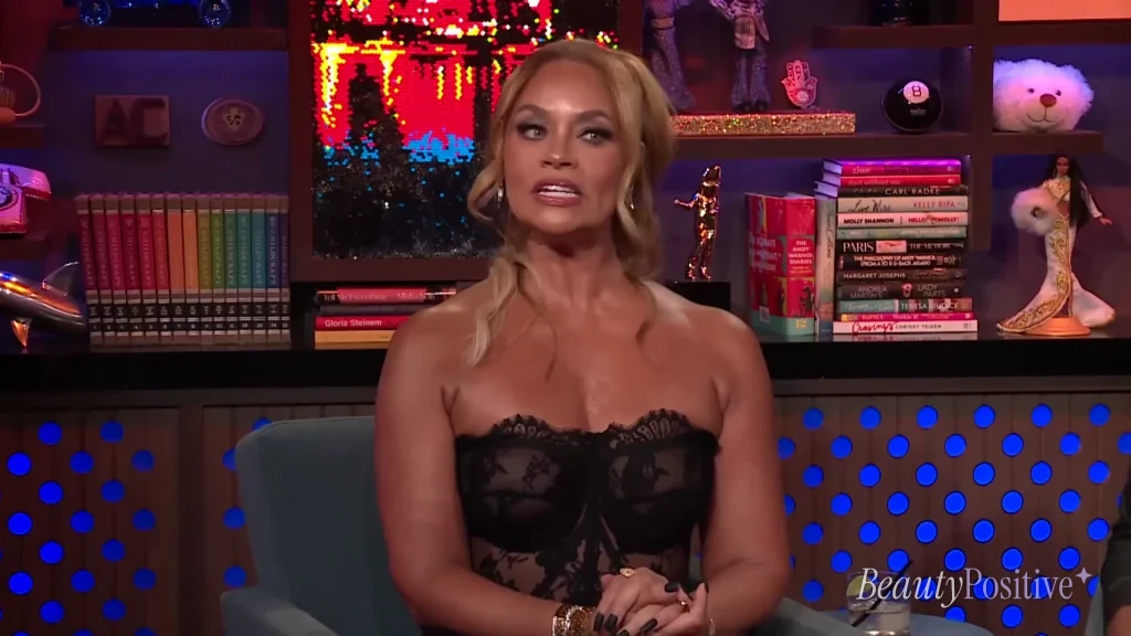 Gizelle Bryant on Watch What Happens Live, where she apologized to Wendy Osefo