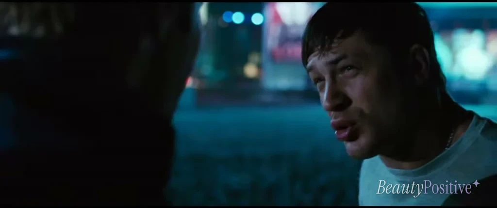 Hardy as Tommy Conlon in the Warrior trailer (2011): five months of training and 28 pounds of muscle, by his count