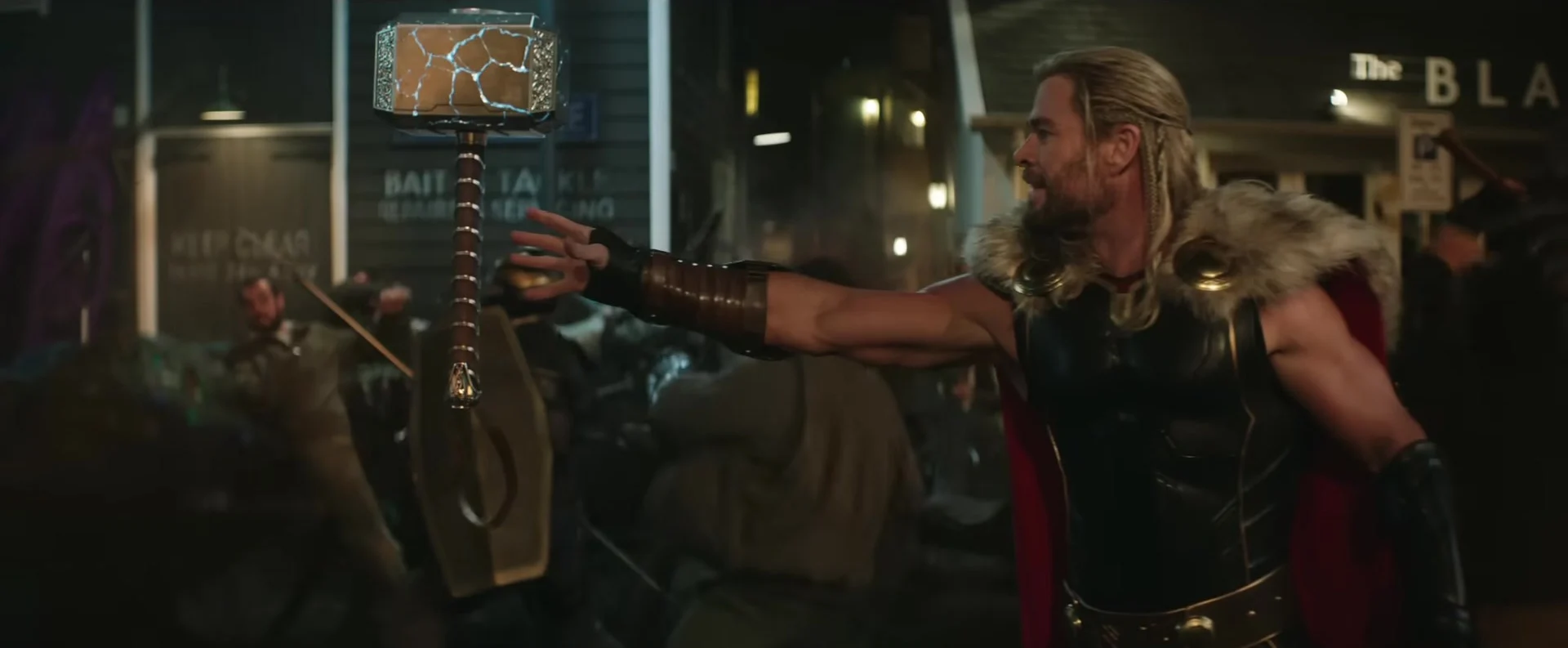 Chris Hemsworth as Thor in the Thor: Love and Thunder trailer (2022)