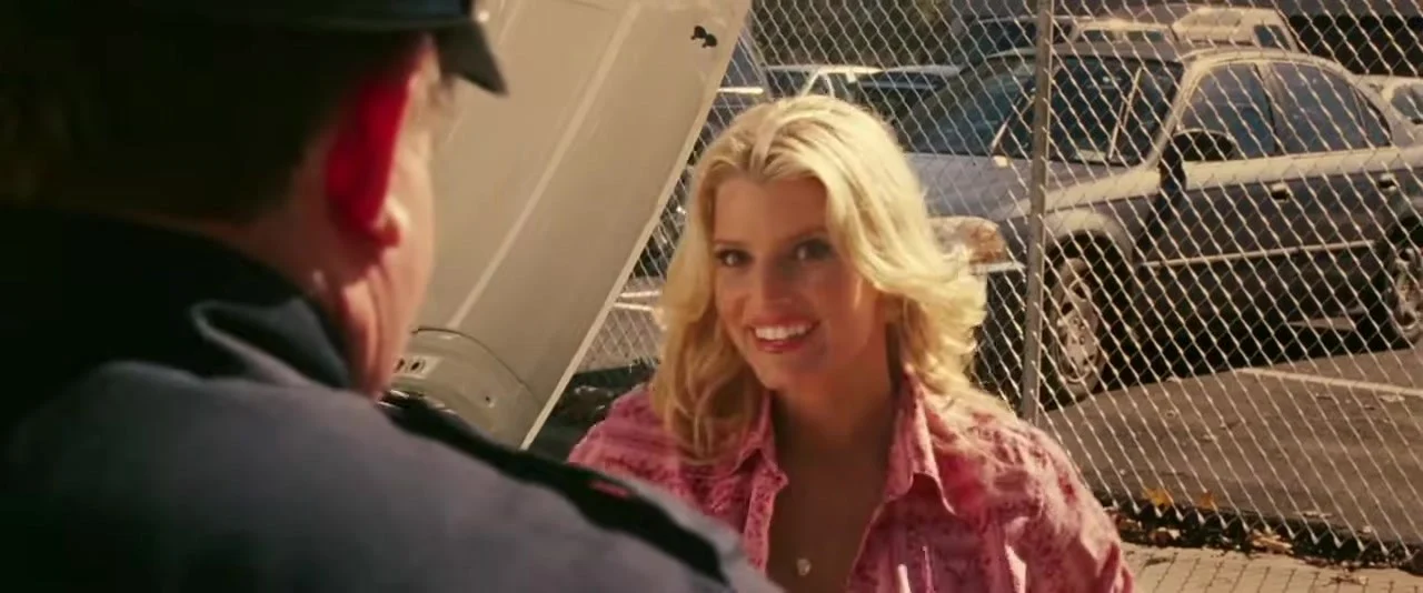 Jessica Simpson as Daisy Duke in the 2005 trailer for The Dukes of Hazzard