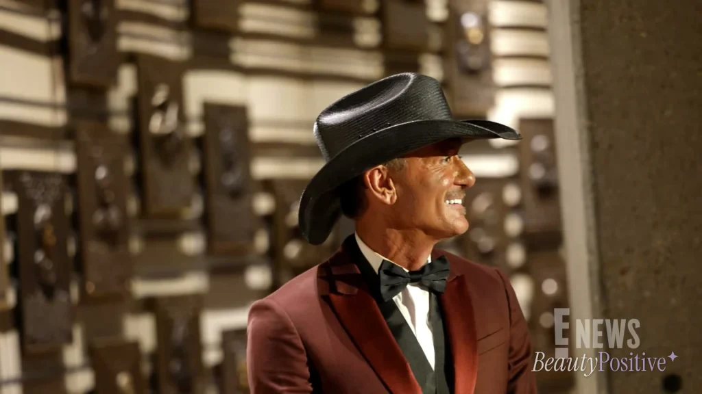 Tim McGraw at the CMA Theater on the night of his induction