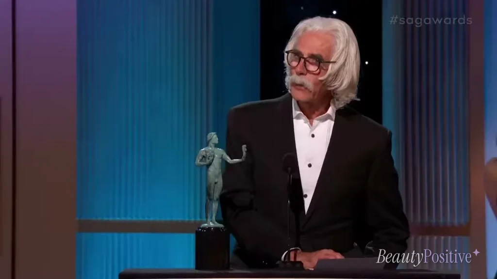 Elliott with his first SAG Award, February 2023:
