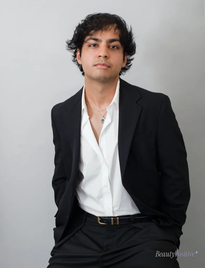 Mukul Negi, who makes Fears to Fathom as Rayll, in a photo Scarlet Stallone posted with the option announcement