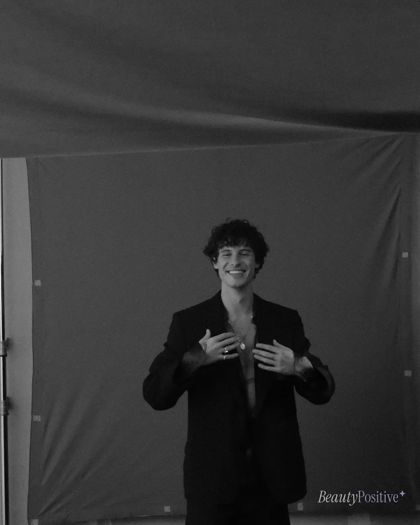 Shawn Mendes for Gucci, September 2026, from his Instagram.