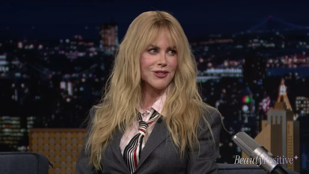 Kidman on The Tonight Show on September 10, 2026: the forehead moves.